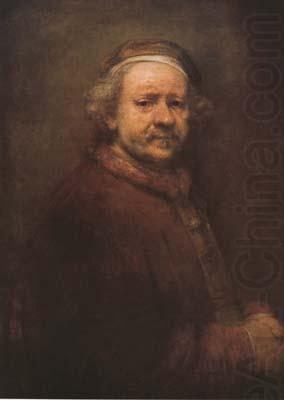 REMBRANDT Harmenszoon van Rijn Self-portrait aged 63 (mk08) china oil painting image